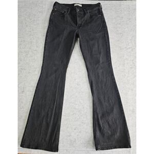 Abercrombie & Fitch  Boot Cut, Mid Rise, Wide Leg Jeans , Sz 28 Tall, 33 Inseam